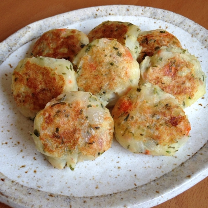 離乳食後期♪じゃがいもとツナのお焼き